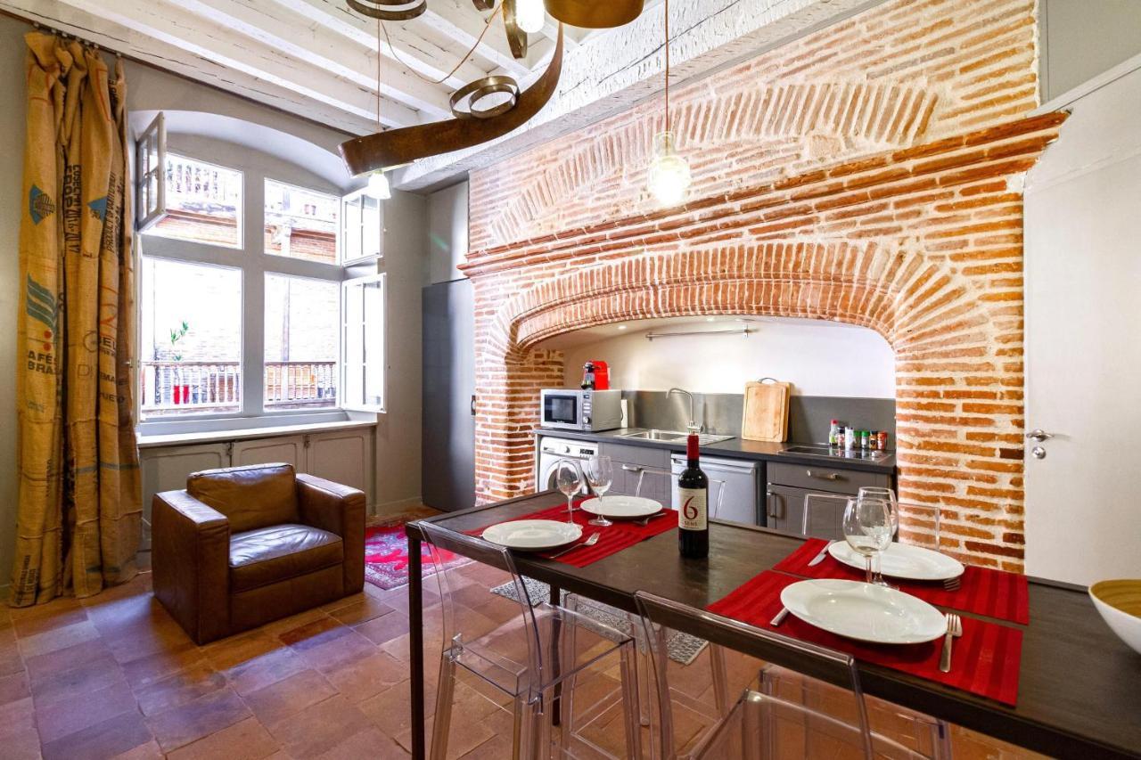 Duplex Climatise Dans Un Monument Historique Apartment Toulouse Bagian luar foto